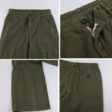 KHAKI CARGO JEANS DAMEN WEIT GESCHNITTEN