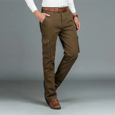 KLASSISCHE BRAUNE CARGO HOSE