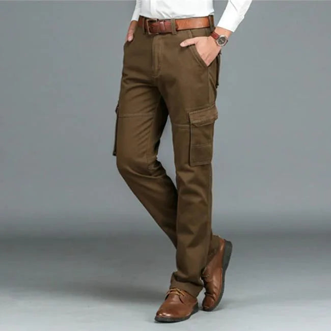 KLASSISCHE BRAUNE CARGO HOSE