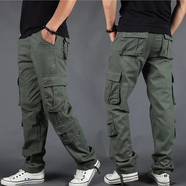 KLASSISCHE HERREN CARGO HOSE CASUAL