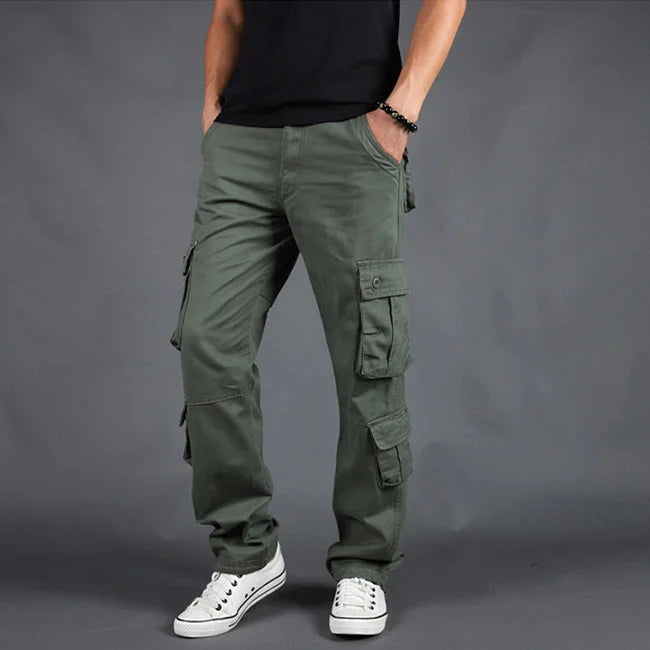 KLASSISCHE HERREN CARGO HOSE CASUAL