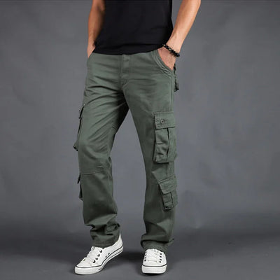KLASSISCHE HERREN CARGO HOSE CASUAL