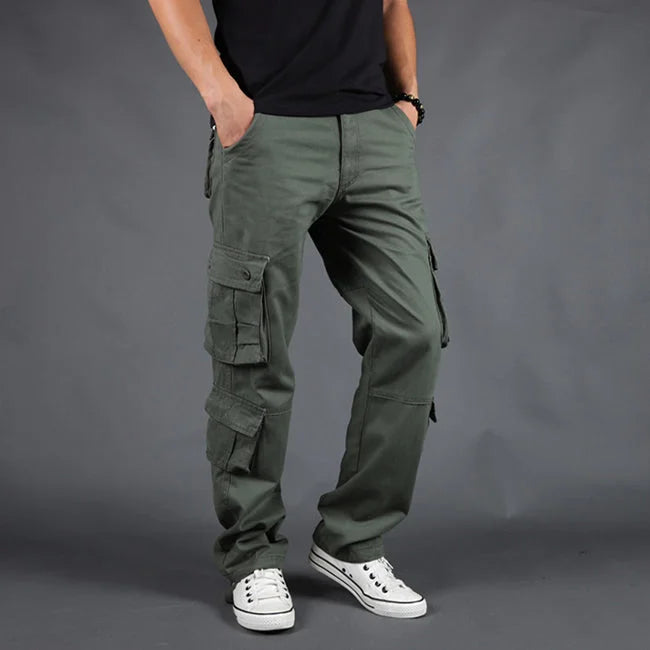 KLASSISCHE HERREN CARGO HOSE CASUAL