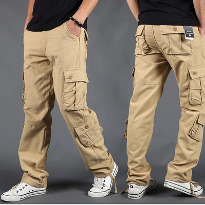 KLASSISCHE HERREN CARGO HOSE CASUAL