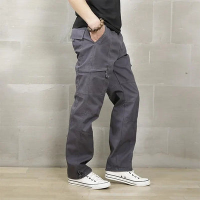 KLASSISCHE HERREN CARGO HOSE GROSSE GRÖSSE