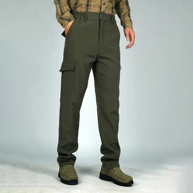 KLASSISCHE VINTAGE CARGO HOSE Khaki / XS