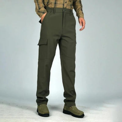 KLASSISCHE VINTAGE CARGO HOSE Khaki / XS