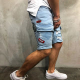 KURZE CARGO JEANS FÜR HERREN