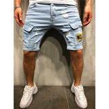 KURZE CARGO JEANS FÜR HERREN