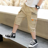 LANGE CARGO SHORTS FÜR JUNGS Beige / 4 jahre