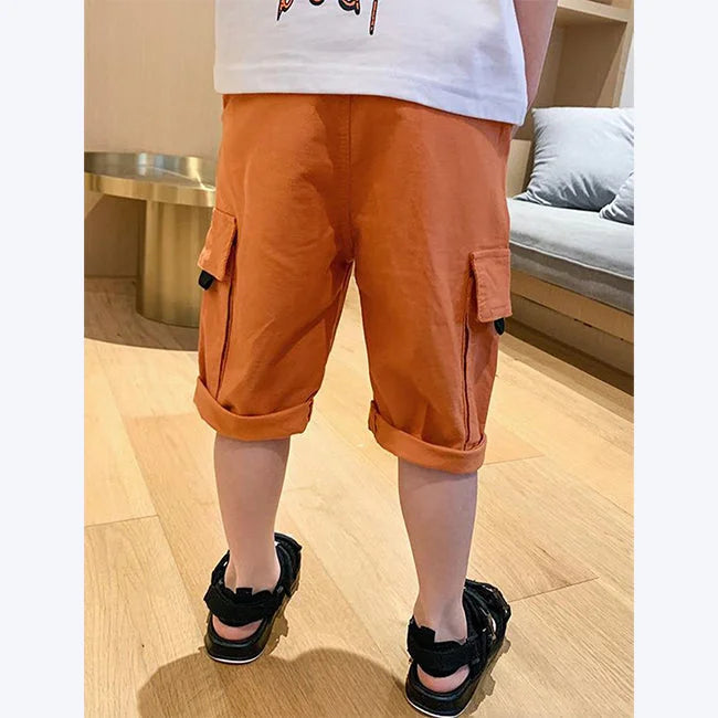 LANGE CARGO SHORTS FÜR JUNGS
