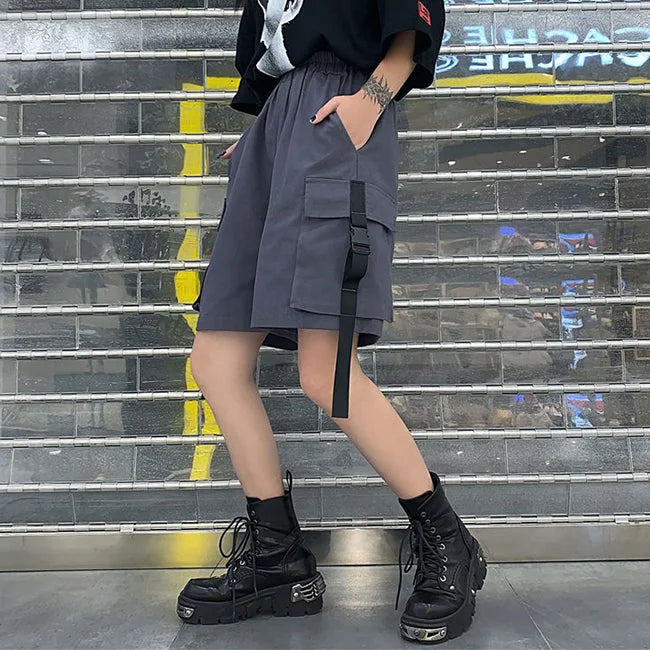 LANGE DAMEN CARGO SHORTS