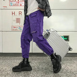 LILA HERREN CARGO HOSE