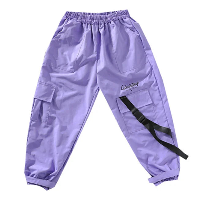 LILA MÄDCHEN CARGO HOSE