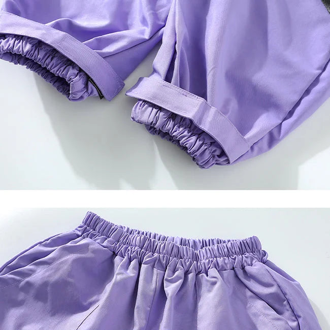 LILA MÄDCHEN CARGO HOSE