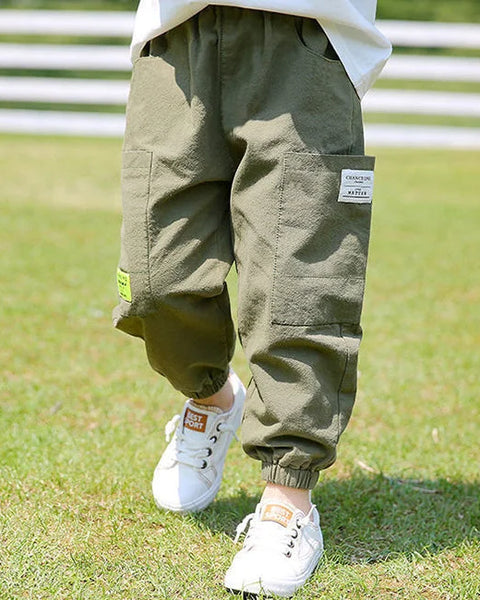 MÄDCHEN CARGO HOSE KHAKI