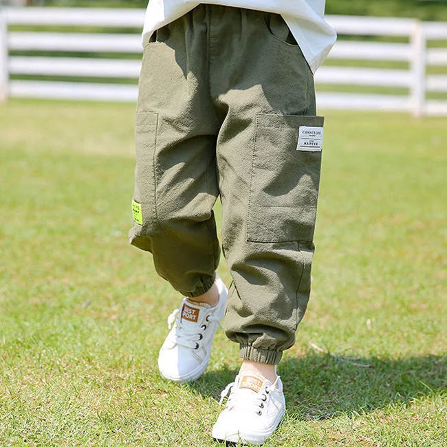 MÄDCHEN CARGO HOSE KHAKI