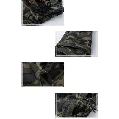 MÄDCHEN CARGO JOGGER CAMOUFLAGE DESIGN