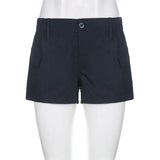 MARINEBLAUE MINI CARGO SHORTS