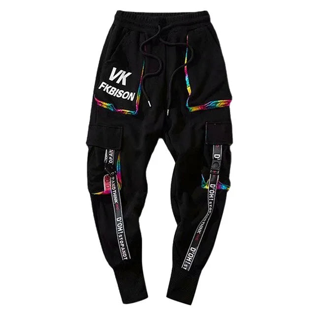 MULTICOLORE CARGO HOSE HERREN STREETWEAR
