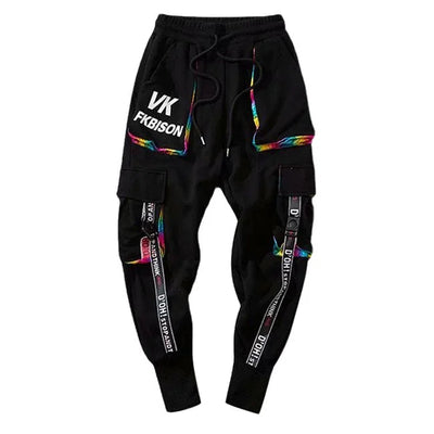 MULTICOLORE CARGO HOSE HERREN STREETWEAR