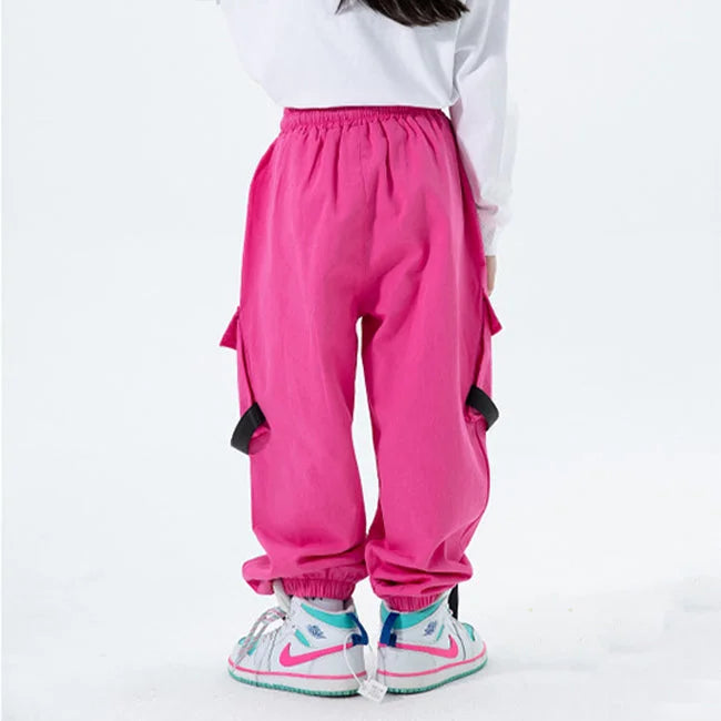 ROSA MÄDCHEN CARGO HOSE