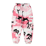 ROSAFARBENE CAMOUFLAGE CARGO HOSE Camouflage / 4 jahre