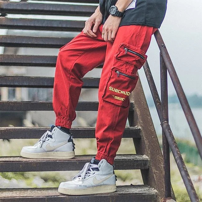 ROTE CARGO HOSE STREETWEAR