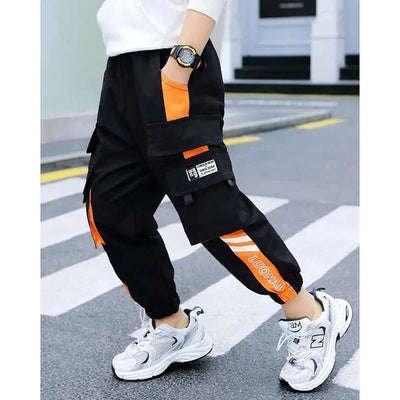 SCHWARZ ORANGE CARGO HOSE JUNGEN