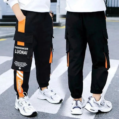 SCHWARZ ORANGE CARGO HOSE JUNGEN