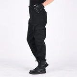 SCHWARZE CARGO HOSE DARKER