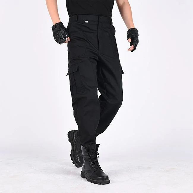 SCHWARZE CARGO HOSE DARKER Schwarz / XS