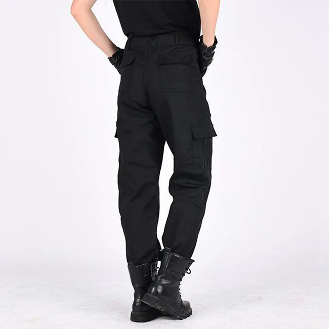 SCHWARZE CARGO HOSE DARKER
