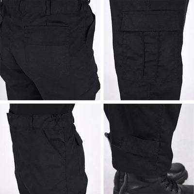 SCHWARZE CARGO HOSE DARKER