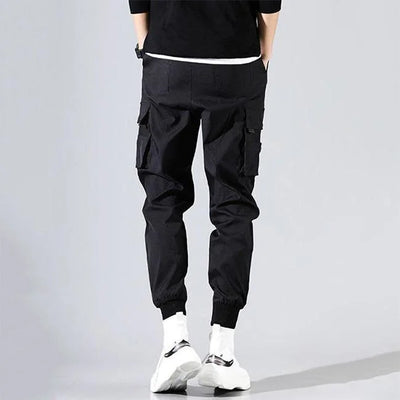 SCHWARZE HIP HOP CARGO HOSE