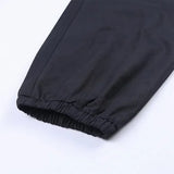 SCHWARZE TAKTISCHE CARGO HOSE MIT GÜRTEL