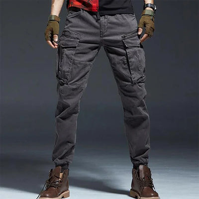 URBAN CARGO HOSE MIT REISSVERSCHLUSS Grau / XS