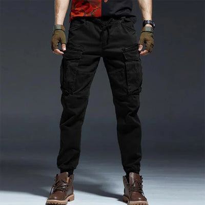 URBAN CARGO HOSE MIT REISSVERSCHLUSS Schwarz / XS