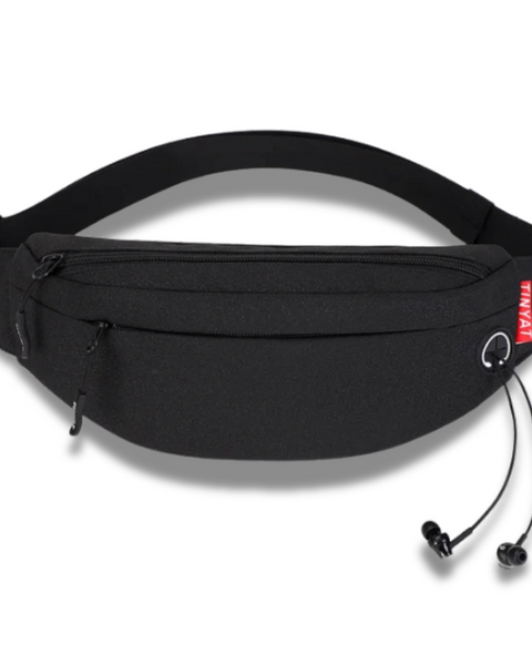 WASSERDICHTE BAUCHTASCHE MIT 4 FÄCHERN