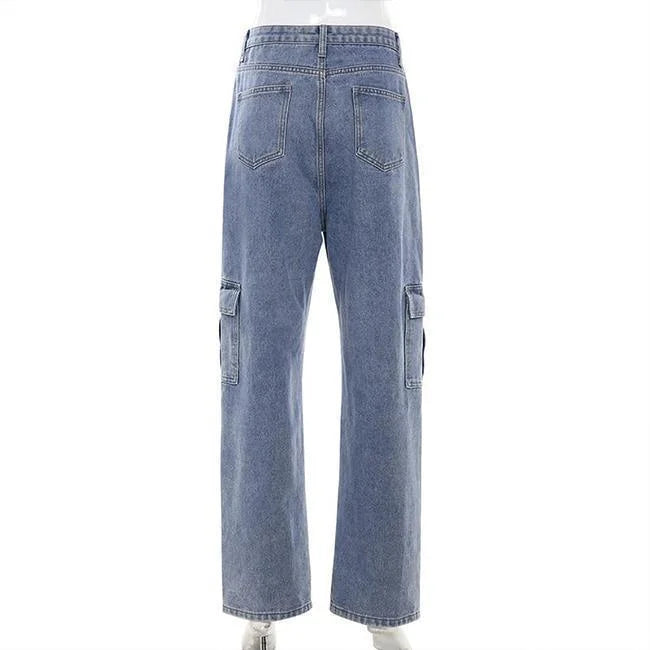 WEITE DAMEN CARGO JEANS
