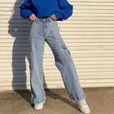 WEITE DAMEN CARGO JEANS