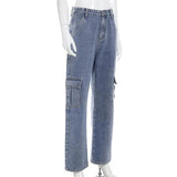 WEITE DAMEN CARGO JEANS