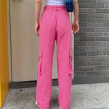 WEITE ROSA DAMEN CARGO HOSE