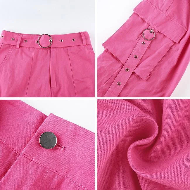 WEITE ROSA DAMEN CARGO HOSE