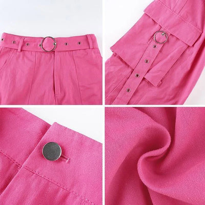 WEITE ROSA DAMEN CARGO HOSE